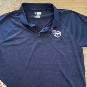 NFL Tennessee Titans Navy Blue Athletic Shirts with Team Logos